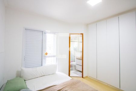 Quarto 1 - Suíte de casa para alugar com 3 quartos, 125m² em Campestre, Santo André