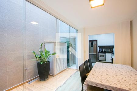 Sala de jantar de casa para alugar com 3 quartos, 125m² em Campestre, Santo André
