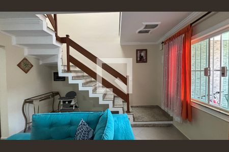 Sala de casa à venda com 3 quartos, 128m² em Santa Terezinha, Santo André