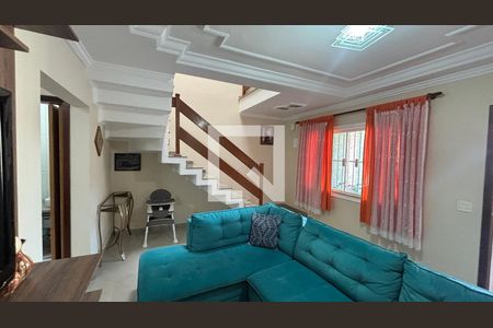 Sala de casa à venda com 3 quartos, 128m² em Santa Terezinha, Santo André