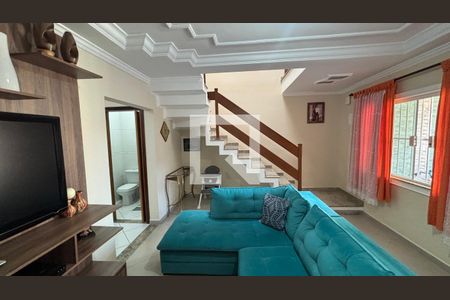 Sala de casa à venda com 3 quartos, 128m² em Santa Terezinha, Santo André