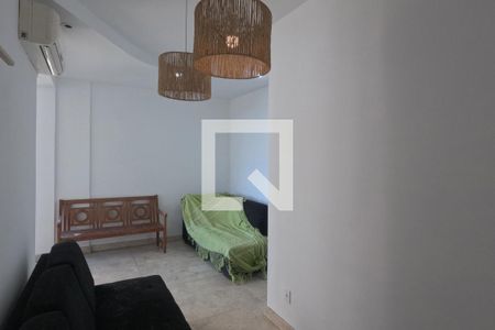 Sala de apartamento para alugar com 2 quartos, 72m² em Boqueirão, Santos