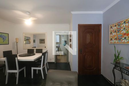 Sala de apartamento para alugar com 4 quartos, 130m² em Barra Funda, Guarujá