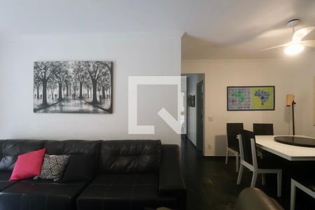 Sala de apartamento para alugar com 4 quartos, 130m² em Barra Funda, Guarujá