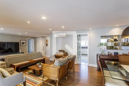 Sala de apartamento à venda com 3 quartos, 210m² em Moema, São Paulo