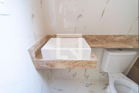 Lavabo de casa à venda com 3 quartos, 185m² em Vila América, Santo André