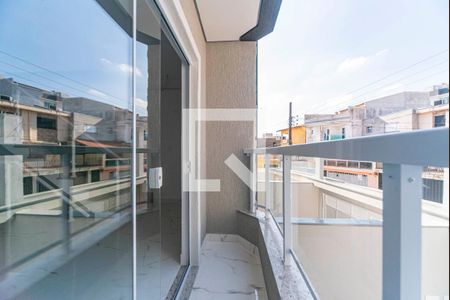 Varanda da Sala de casa à venda com 3 quartos, 185m² em Vila América, Santo André