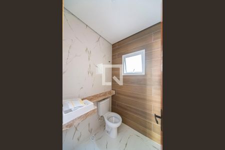 Lavabo de casa à venda com 3 quartos, 185m² em Vila América, Santo André