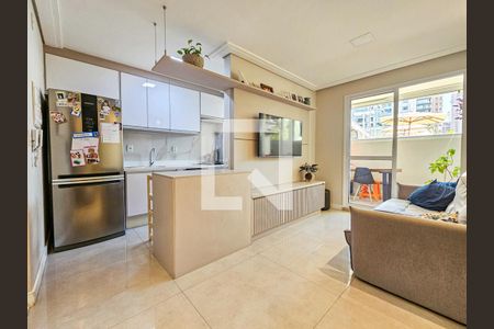 Sala de apartamento à venda com 2 quartos, 68m² em Cidade Monções, São Paulo