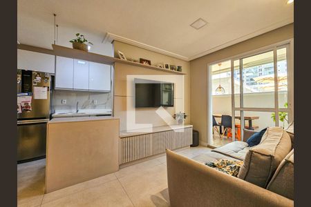 Sala de apartamento à venda com 2 quartos, 68m² em Cidade Monções, São Paulo