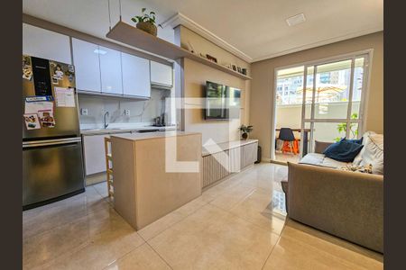 Sala de apartamento à venda com 2 quartos, 68m² em Cidade Monções, São Paulo