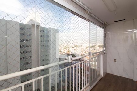 Varanda da Sala de apartamento à venda com 2 quartos, 58m² em Jardim Flor da Montanha, Guarulhos