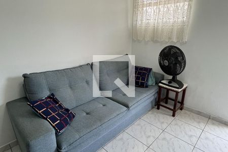 Sala de apartamento para alugar com 2 quartos, 55m² em José Menino, Santos