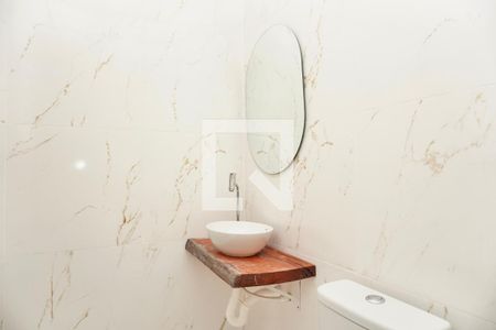 Suíte - Banheiro  de apartamento para alugar com 1 quarto, 45m² em Santa Cruz, Belo Horizonte