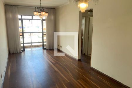 Sala de apartamento para alugar com 4 quartos, 147m² em Gonzaga, Santos