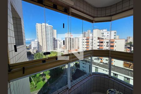 Varanda de apartamento para alugar com 3 quartos, 120m² em Aviação, Praia Grande
