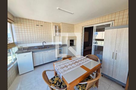 Varanda de apartamento para alugar com 3 quartos, 120m² em Aviação, Praia Grande