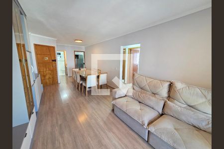 Sala de apartamento para alugar com 3 quartos, 120m² em Aviação, Praia Grande