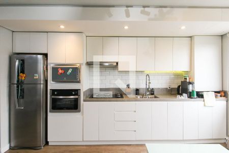 Sala/Cozinha de apartamento para alugar com 2 quartos, 54m² em Fátima, Canoas