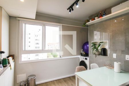 Sala/Cozinha de apartamento para alugar com 2 quartos, 54m² em Fátima, Canoas