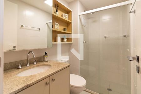 Banheiro de apartamento à venda com 1 quarto, 39m² em Butantã, São Paulo