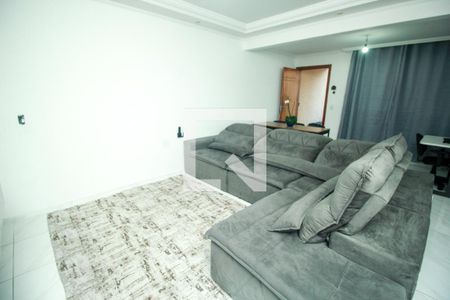 Sala de casa à venda com 3 quartos, 108m² em Jardim Alvorada, Santo André