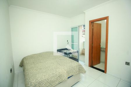 Suíte de casa à venda com 3 quartos, 108m² em Jardim Alvorada, Santo André