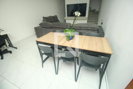 Sala de Jantar de casa à venda com 3 quartos, 108m² em Jardim Alvorada, Santo André