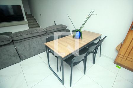 Sala de Jantar de casa à venda com 3 quartos, 108m² em Jardim Alvorada, Santo André