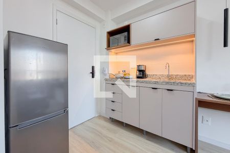 Cozinha de apartamento para alugar com 1 quarto, 28m² em Ipiranga, São Paulo