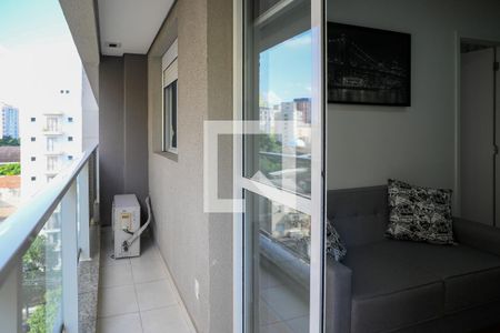 Varanda de apartamento para alugar com 1 quarto, 35m² em Aclimação, São Paulo