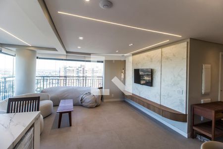 Sala  de apartamento à venda com 3 quartos, 119m² em Centro Comercial Jubran, Barueri