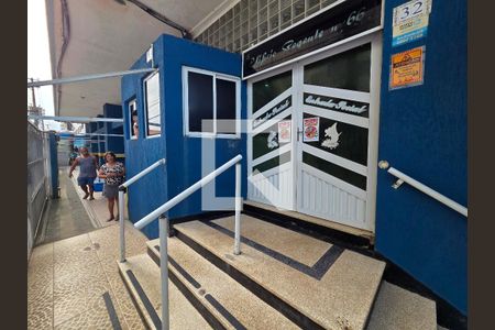Fachada e portaria de apartamento para alugar com 2 quartos, 64m² em Nova Mirim, Praia Grande