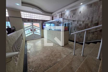 Fachada e portaria de apartamento para alugar com 2 quartos, 64m² em Nova Mirim, Praia Grande