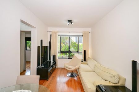 Sala de apartamento à venda com 2 quartos, 60m² em Morumbi, São Paulo