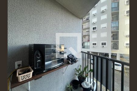 Varanda da Sala de apartamento à venda com 2 quartos, 66m² em Santo Afonso, Novo Hamburgo