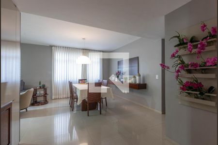 Sala de apartamento à venda com 4 quartos, 180m² em Buritis, Belo Horizonte