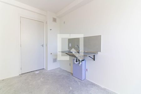 Cozinha de apartamento para alugar com 1 quarto, 26m² em Barra Funda, São Paulo