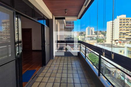 Varanda da Sala de apartamento à venda com 3 quartos, 140m² em Icaraí, Niterói