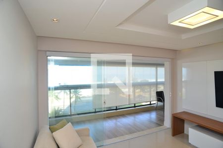 Sala de apartamento para alugar com 4 quartos, 164m² em Barra da Tijuca, Rio de Janeiro