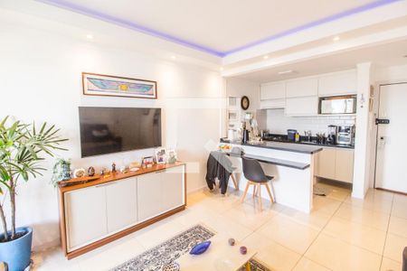 Sala  de apartamento à venda com 1 quarto, 52m² em Alphaville Industrial, Barueri