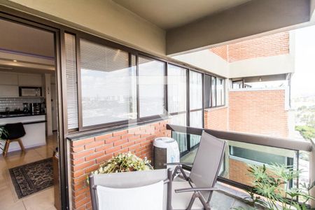Varanda de apartamento à venda com 1 quarto, 52m² em Alphaville Industrial, Barueri