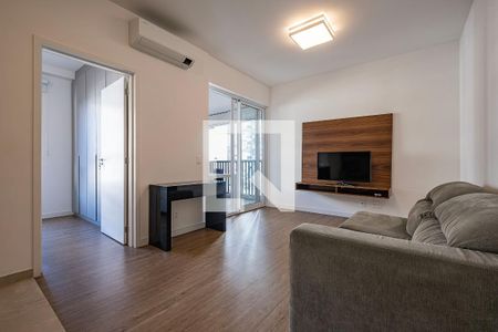 Sala/Cozinha de apartamento para alugar com 1 quarto, 50m² em Sumaré, São Paulo