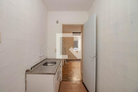Cozinha e Área de Serviço de kitnet/studio à venda com 1 quarto, 35m² em Petrópolis, Porto Alegre