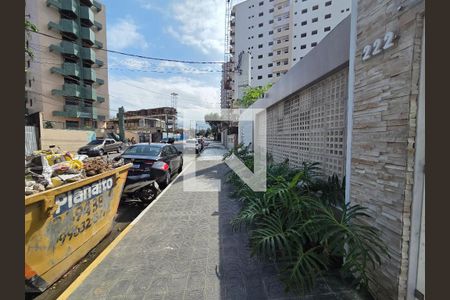 Fachada de apartamento para alugar com 2 quartos, 45m² em Nova Mirim, Praia Grande