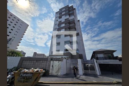 Fachada de apartamento para alugar com 2 quartos, 45m² em Nova Mirim, Praia Grande