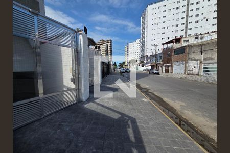 Fachada de apartamento para alugar com 2 quartos, 45m² em Nova Mirim, Praia Grande