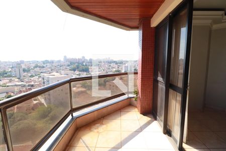 Varanda  de apartamento para alugar com 3 quartos, 133m² em Vila Seixas, Ribeirão Preto