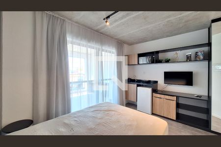 Quarto/Cozinha de apartamento para alugar com 1 quarto, 29m² em Bom Retiro, São Paulo