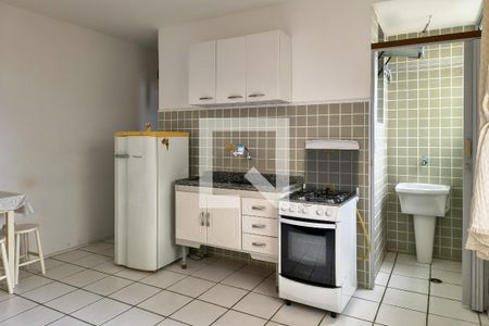 Sala de apartamento para alugar com 1 quarto, 34m² em Vila Caiçara, Praia Grande